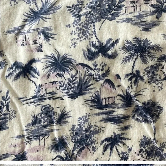 Tailored Linen-Blend Wide Leg Pants Abercrombie and Fitch size XXS SHORT - Picture 3 of 5